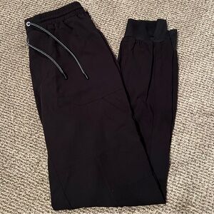 Black scrub pants